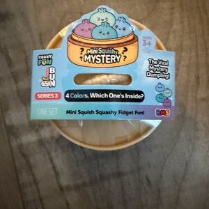 NEW SEALED Series 3 Mini Squishy Mystery Dumpling Toy